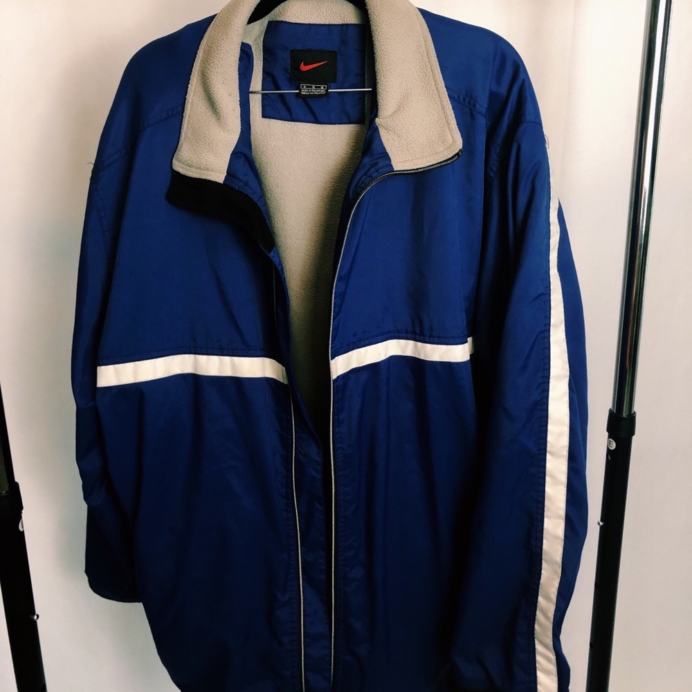 Vintage 90s hefty blue Nike jacket size XL